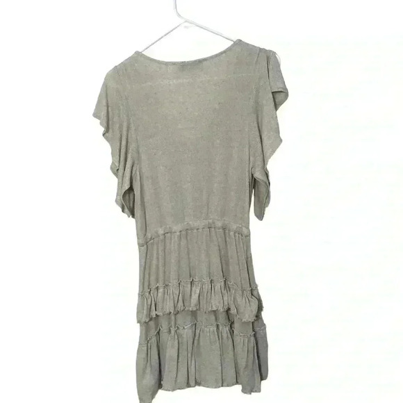 Free People FP Beach Harper Mini Dress linen blend dress size XS - Picture 3 of 5